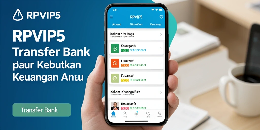 Antarmuka RPVIP5 yang sederhana dan fungsi transfer bank yang mudah digunakan.