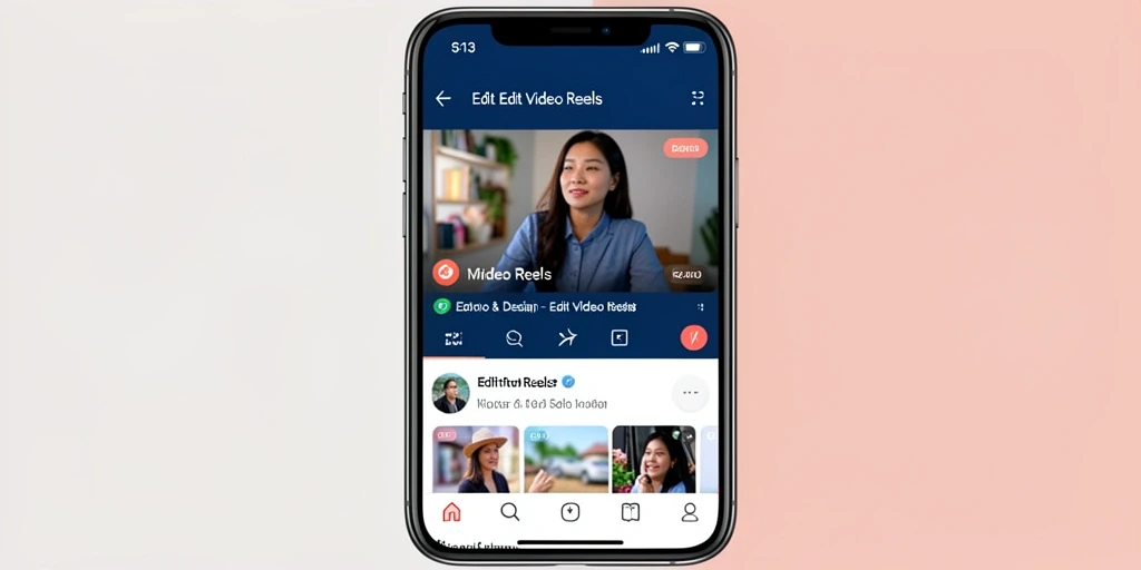 Antarmuka S13 yang user-friendly untuk edit video reels.
